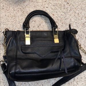 Steve Madden Black Leather Purse